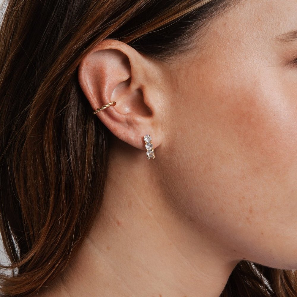 NWOT Miranda Frye Josette Ear Cuff ~ Gold